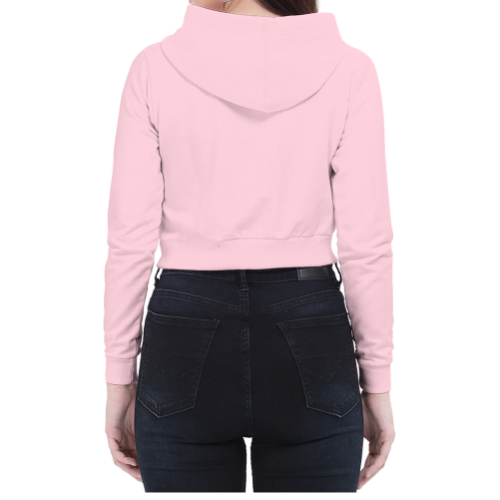 Baby Pink Hoodie for Women