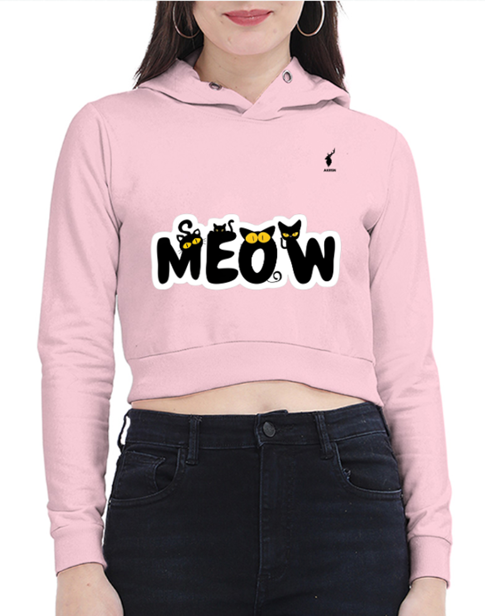 Baby Pink Hoodie for Women